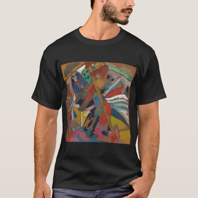 T-shirt Wassily Kandinsky Light Circle (1922) (Devant)