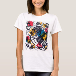 T-shirt Wassily Kandinsky - Petits Mondes V Art Abstrait