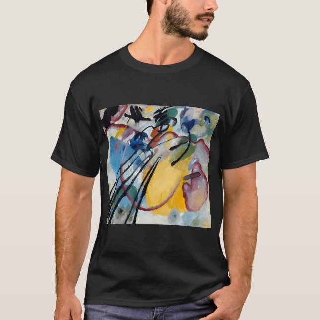 T-shirt Wassily Kandinsky Sons Pl.07 (1913) (Devant)