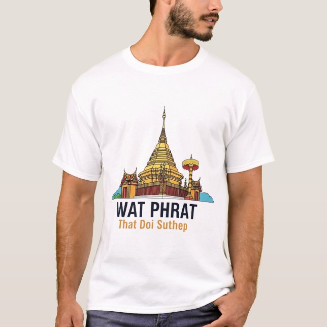 T-shirt Wat Phrat (Devant)