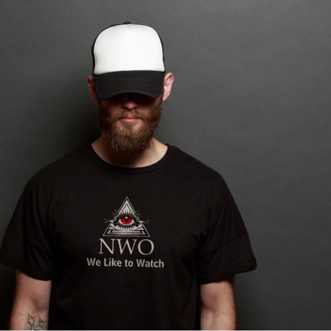 T-shirt Watchful Illuminati NWO nous aimons regarder T-shi (Créateur téléchargé)