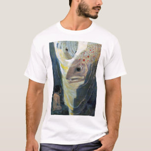 T-shirt Water Baby and Fish, Jessie Willcox Smith