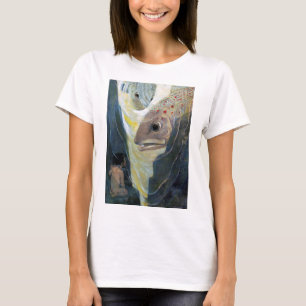 T-shirt Water Baby and Fish, Jessie Willcox Smith