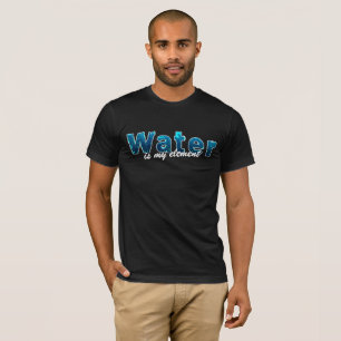 T-shirt Water est mon élément