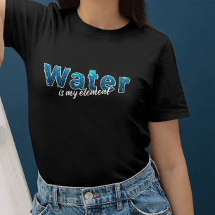 T-shirt Water est mon élément pour les rats