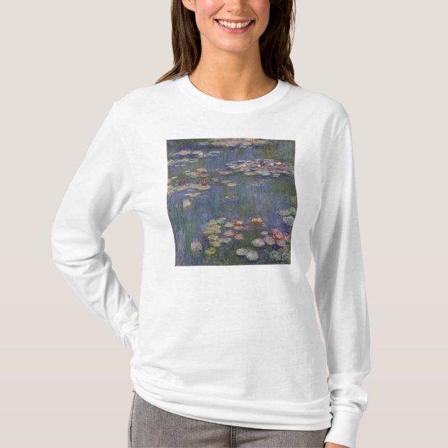 T-shirt Water Lilies by Claude Monet (Devant)