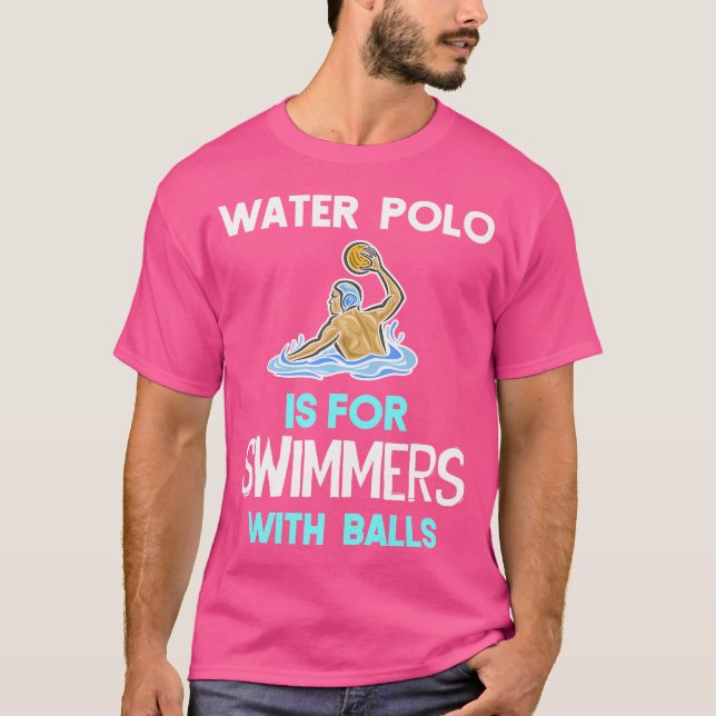 T-shirt Water Polo Est Pour Les Nageurs Avec Balls Water P (Devant)