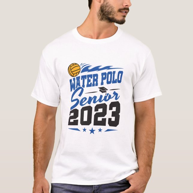 T-shirt Water Polo Senior Class de 2023 (Devant)