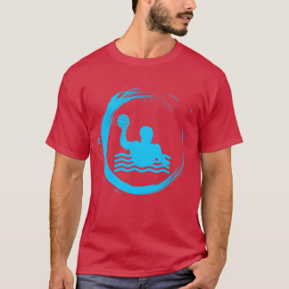T-shirt water polo sport water sports friend retro