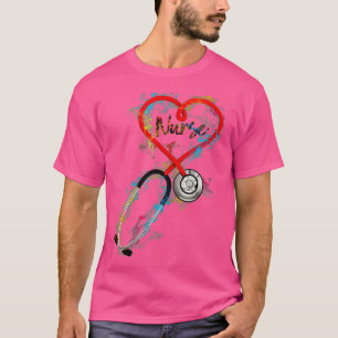 T-shirt Watercol Nurse Life Nurse Nurse Nurse Week 2022 20