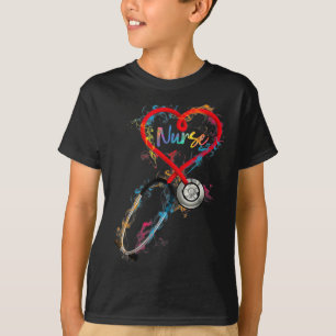 T-shirt Watercol Nurse Life Nurse Nurse Nurse Week 2025