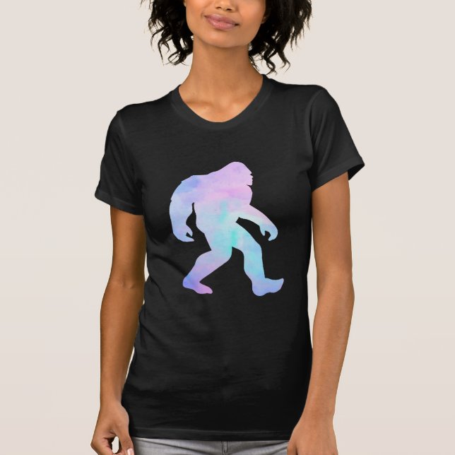 T-Shirt Watercolor Bigfoot (Devant)