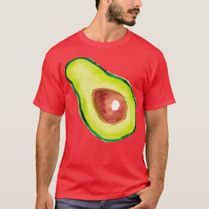 T-shirt Watercolor Breakfast Avocado