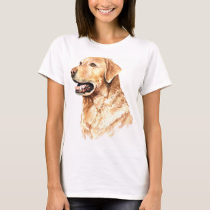 T-shirt Watercolor Labrador Retriever