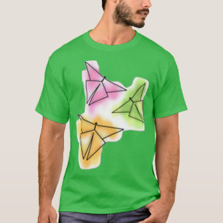 T-shirt Watercolor Paper Butterflies