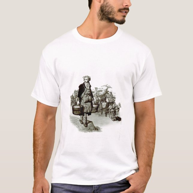 T-shirt Waterman à un stand d'entraîneur, 1805 (Devant)
