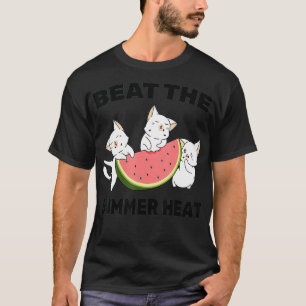 T-shirt Watermelon - Beat The Summer Heat - Chat - Kitten