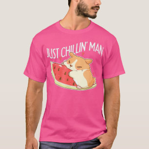 T-shirt Watermelon Cute Hamster Melon Alimentation Animaux