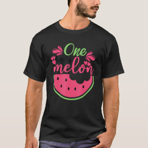 T-shirt Watermelon Été Un Dans Un Melon Fruit Cool Été