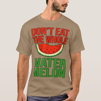 T-shirt Watermelon été végétarien