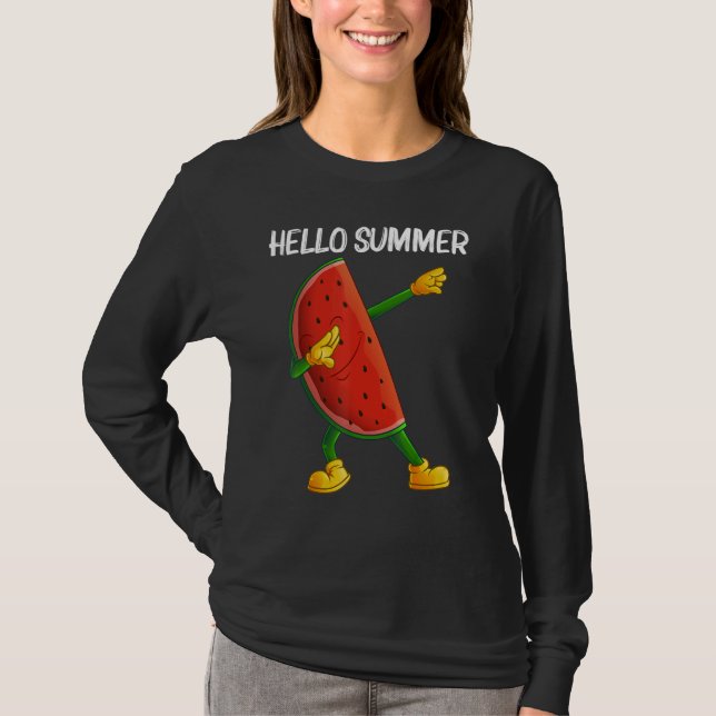 T-shirt Watermelon For Men Women Melon Fruit Plant (Devant)