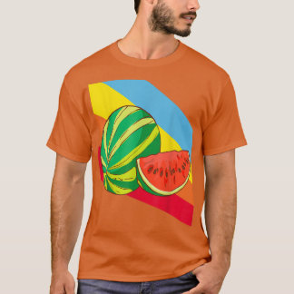 T-shirt Watermelon Fruit Food Vegetarian Vegetarian