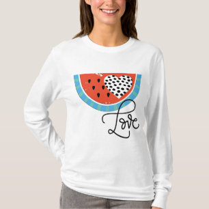 T-shirt Watermelon Heart Lot Fruit Pool Party