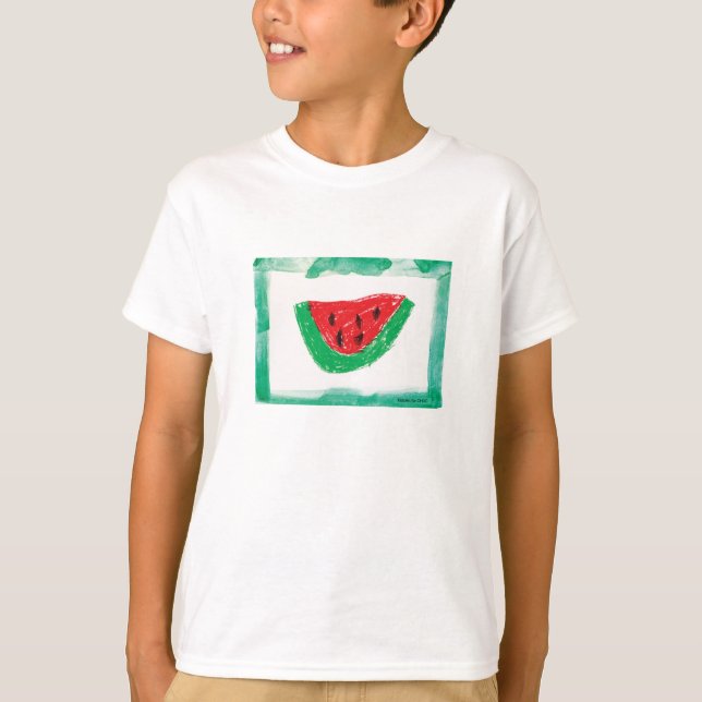 T-shirt Watermelon - Kids Art pour CHOC (Devant)