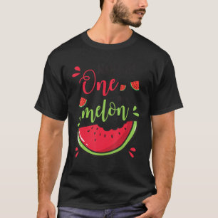 T-shirt Watermelon Nana D'Un Dans Un Melon Grandson Fille