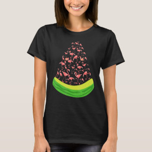 T-shirt Watermelon Oiseau animal tropical Flamin rose exot