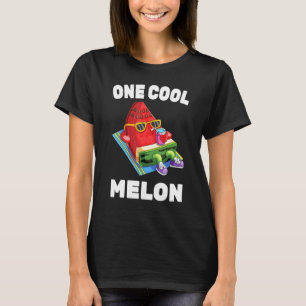 T-shirt Watermelon - One Cool Melon - Summer - Vegan - Fru