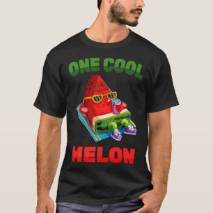 T-shirt Watermelon - One Cool Melon - Summer - Vegan - Fru
