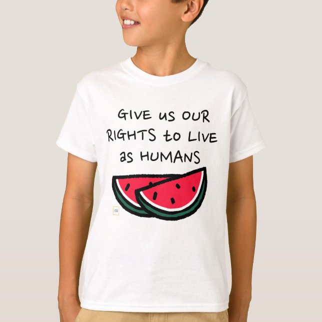 T-shirt Watermelon pour sauver et libérer Gaza Siège de la (Devant)