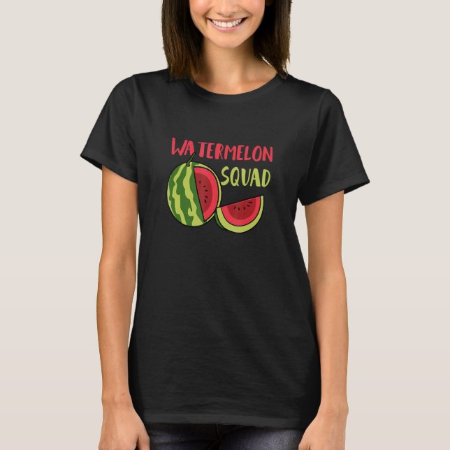 T-shirt Watermelon Squad Fruits tropicaux (Devant)
