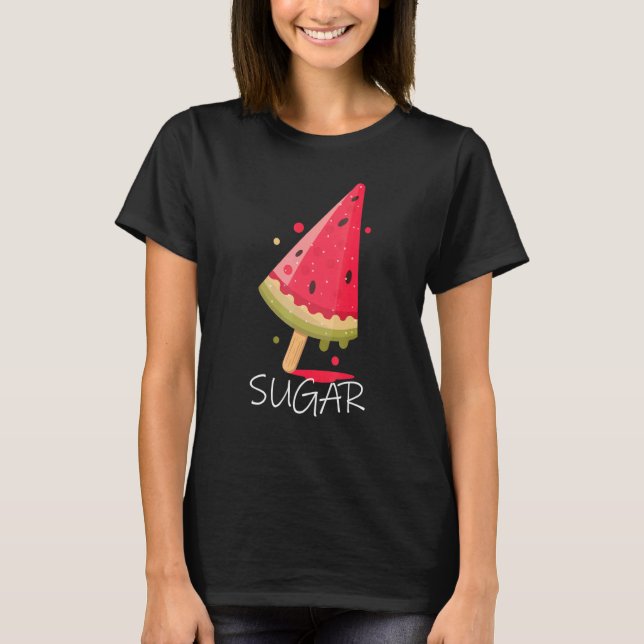 T-shirt Watermelon Sugar Design été (Devant)