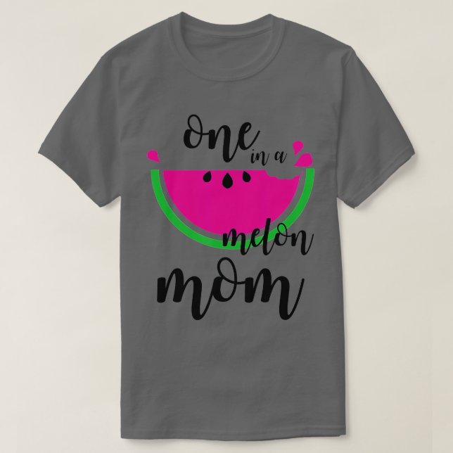 T-shirt Watermelon Summer One dans un Melon Cool de fruits (Design devant)