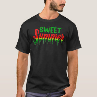 T-shirt Watermelon Sweet Summer Cute Vacation Fruit