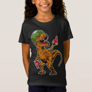 T-Shirt Watermelon T - Rex Dinosaur Watermelon Lover