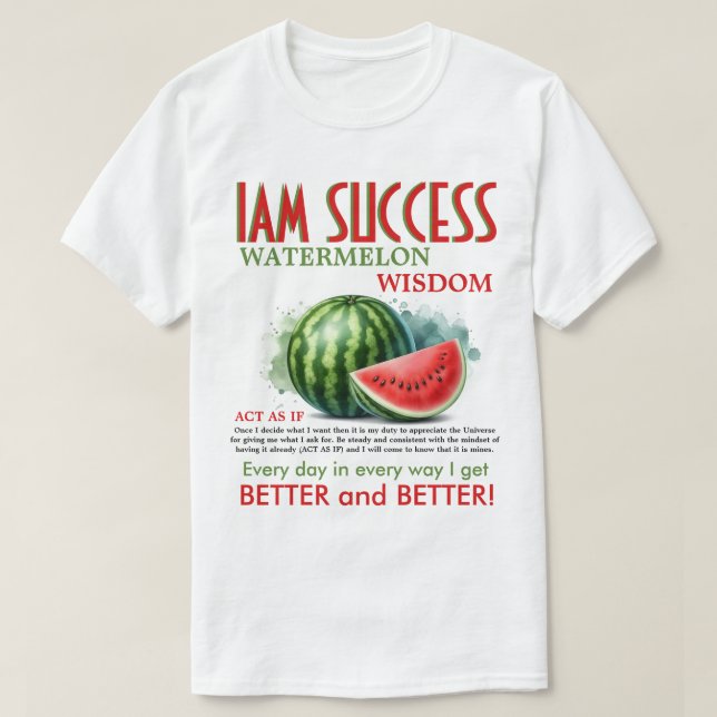 T-SHIRT WATERMELON WISDOM (Design devant)