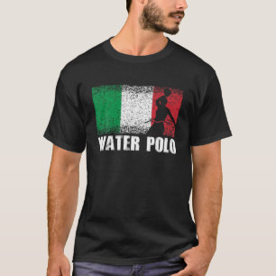 T-shirt Waterpolo Sport, Italie Drapeau, Italien Water Pol