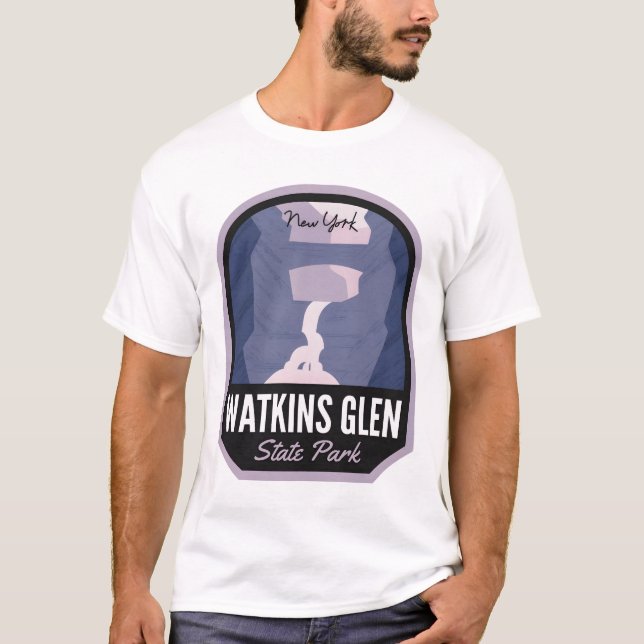 T-shirt Watkins Glen State Park New York (Devant)