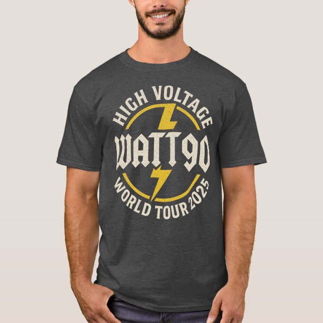 T-shirt Watt - Tension 2025 Mondiale (Devant)