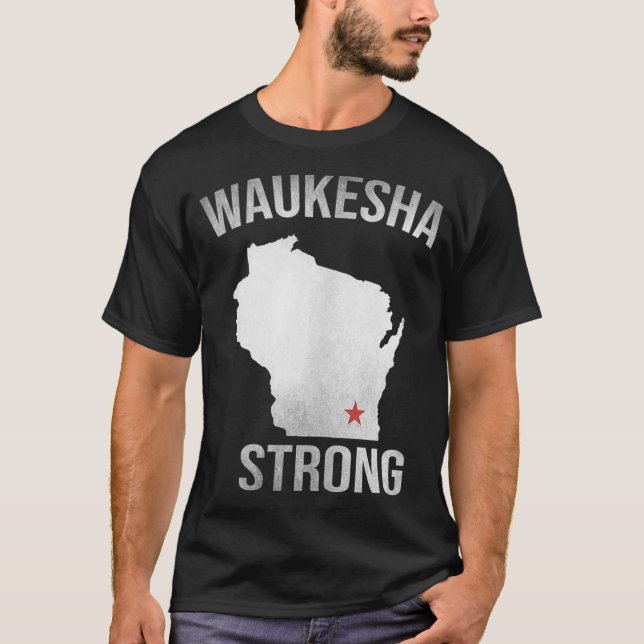 T-shirt Waukesha Strong Wisconsin Débardeur de Noël (Devant)
