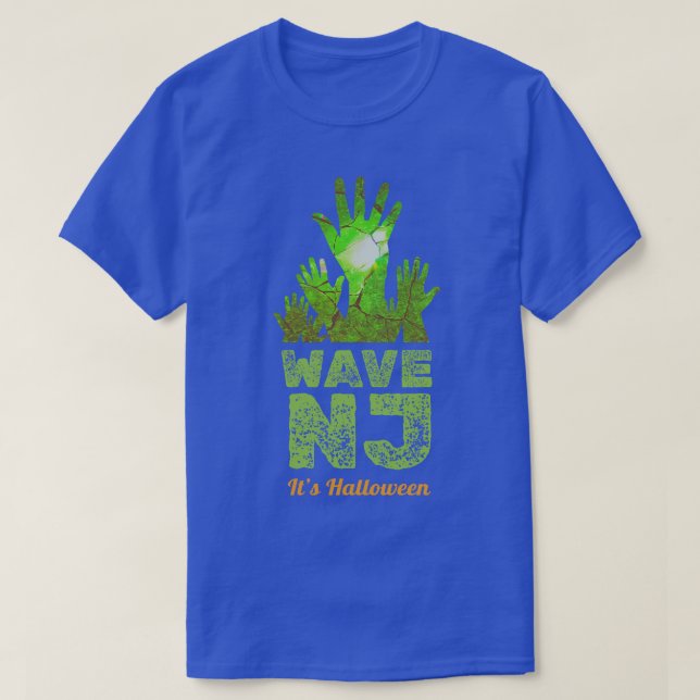 T-shirt Wave NJ Son Halloween (Design devant)