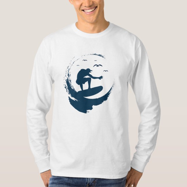 T-shirt Wave Rider (Devant)