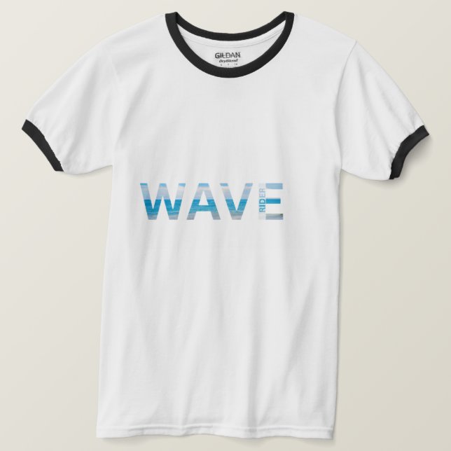 T-Shirt Wave Rider Surf (Design devant)