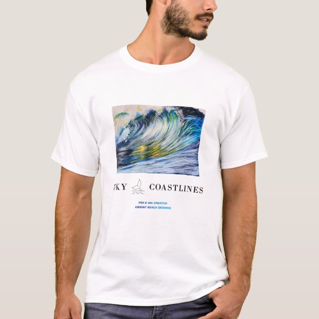 T-shirt Wave Tee (Devant)