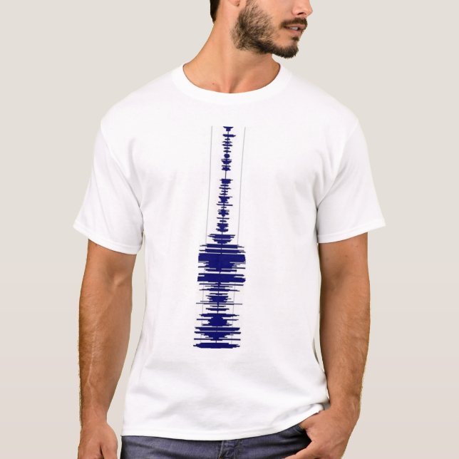 T-shirt waveformviolin (Devant)