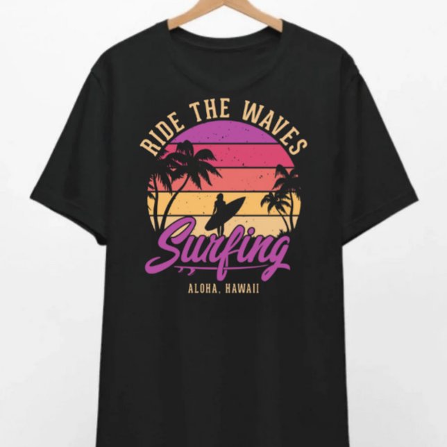 T-shirt Waves Surfing (Créateur téléchargé)