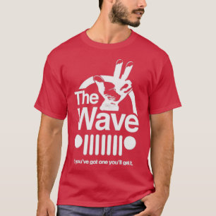 T-shirt WaveSecretCodeforOffRoadSUVD 